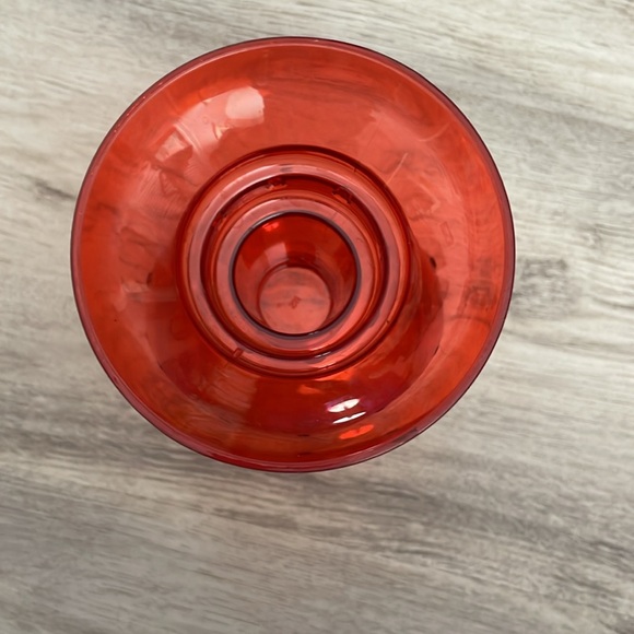 Ohio State Buckeyes OSU Logo Go Bucks! Red Plastic Oversized Stemmed Cup - Picture 4 of 8